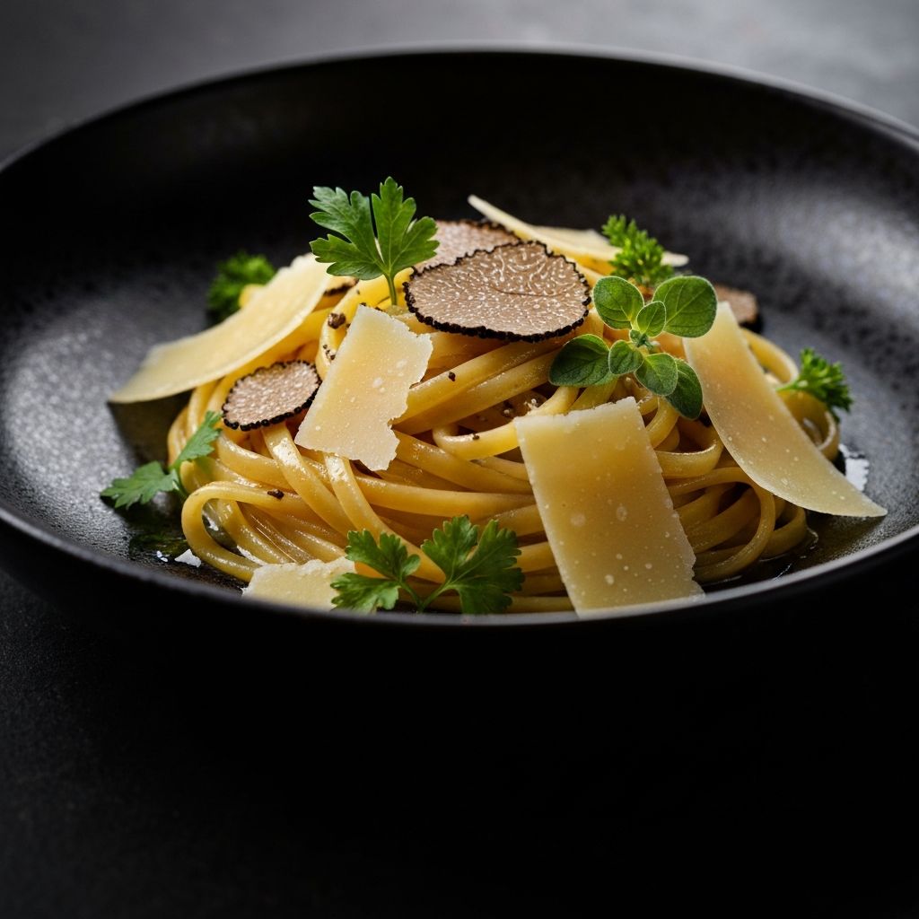 Trüflü Taze Makarna